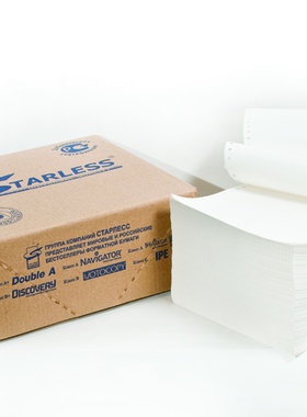 Бумага в стопе 420х12х2000 С неотрывной перфорацией STARLESS